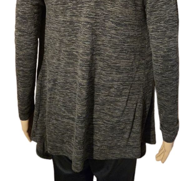 Express Sweater Cardigan Open Multi color Olive Green Womens Size XS - Picture 3 of 11